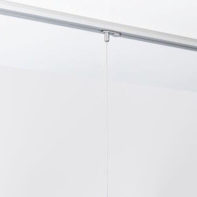 Binario per appendere i pannelli Sonic da soffitto_ 2000x30x30 mm