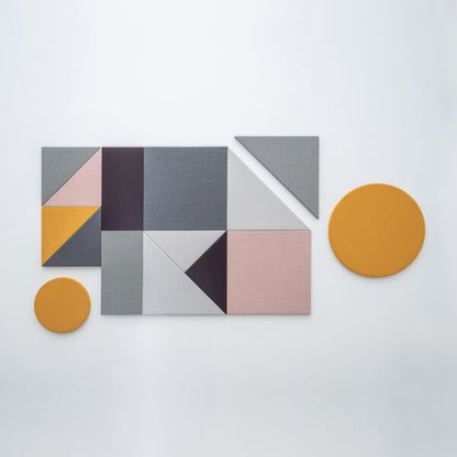 Pannello fono assorbente a muro varie profondità_dimensioni_forma_MIX