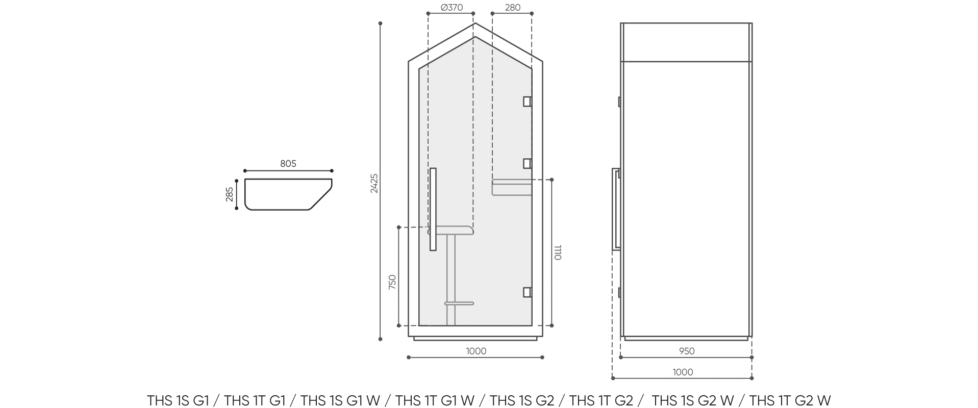 Pod di lavoro call_phone booth singolo_Casa Sull&